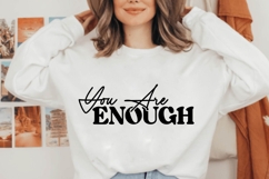 You Are Enough Svg, Motivation Svg Product Image 2