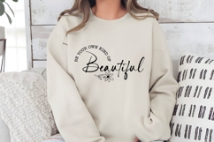Be Your Own Kind of Beautiful Svg, Inspirational Svg Product Image 3