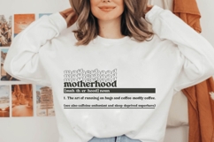 Motherhood Mom Funny Definition Svg Product Image 3