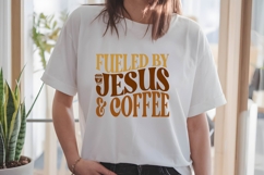 Fueled by Jesus and Coffee Svg, Coffee Bar Svg Product Image 2