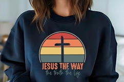 Jesus The Way the Truth the Life Svg, Faith Svg, Jesus Svg Product Image 2