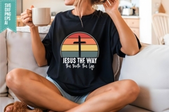 Jesus The Way the Truth the Life Svg, Religious Svg Product Image 3