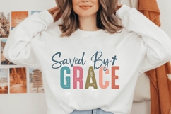 Saved by grace Svg, Christian Svg, Jesus Svg Product Image 1
