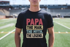 Papa Shirt, Father Shirt Svg Product Image 2