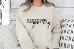 Remember Your Why Svg, Inspirational Svg Product Image 3