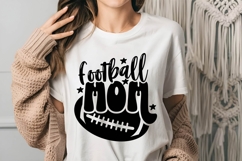 Football Svg Bundle, Game Day Vibes Svg, Football Mom Shirt Product Image 4