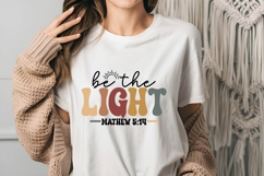 Be The Light Svg, Bible Verse Svg Product Image 3