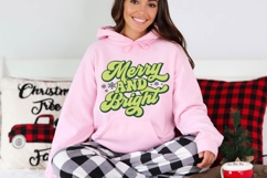 Merry And Bright Svg, Merry Christmas Svg Product Image 2