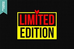 Limited Edition Svg, Motivation Svg Product Image 1