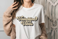 Valentine Vibes Svg, Valentine&#039;s Day Svg Product Image 3
