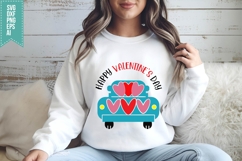 Happy Valentines Day Svg, Valentine Shirt Svg Designs Product Image 2