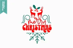 Merry Christmas Svg, Christmas Svg, Xmas Svg Product Image 3