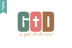 god is good all the time Svg, Religious Svg, God Svg Design Product Image 3