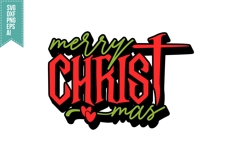 Merry Christmas Svg, Christmas Svg, Xmas Svg Designs Product Image 3
