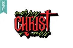 Merry Christmas Svg, Christmas Svg, Xmas Svg Designs Product Image 3