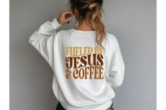 Fueled by Jesus and Coffee Svg, Coffee Bar Svg Product Image 3