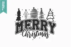 Merry Christmas Svg, Christmas Svg, Xmas Svg Product Image 3
