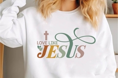 Love Like Jesus Svg, God Svg, Religious Svg Product Image 3