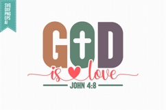 Christian Quotes SVG Bundle, Religious Svg, Jesus God Svg Product Image 5