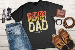 World&#039;s Greatest Dad Svg, Father&#039;s Day Svg Product Image 3