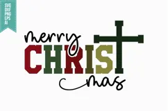 Merry Christmas Svg, Christmas Svg, Xmas Svg Product Image 3