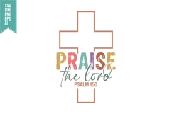 praise the lord Svg, Religious Svg, God Svg Design Product Image 3