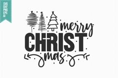 merry christ mas Svg, Christmas Svg, Xmas Svg Product Image 3