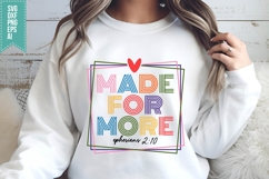 Made for More Svg, Religious Svg, God Svg Design Product Image 3
