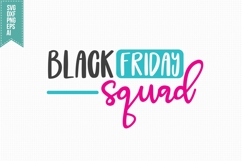 Black Friday Squad Svg, Black Friday Shirt Svg Product Image 3