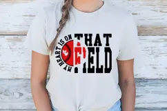 my heart is on that field Svg, Basketball Game Day Svg Product Image 3