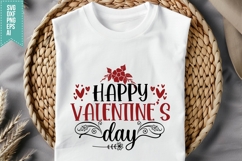 Happy Valentine's Day Svg, Valentine Shirt Designs Product Image 2