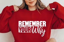 Remember Your Why Svg, Christian Svg Product Image 1