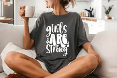 Girls are Strong Svg, Inspirational Svg Product Image 3