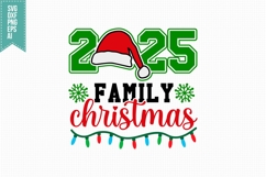2025 Family Christmas Svg, Christmas Svg, Xmas Svg Product Image 1