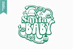 Santa baby Svg, Christmas Svg, Xmas Svg Product Image 3