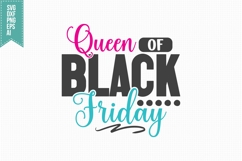 Queen Of Black Friday Svg, Black Friday Shirt Svg Product Image 3