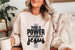 There is Power in The Name of Jesus Svg, Religious Svg Product Image 3