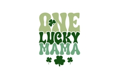 One Lucky Mama Svg, St. Patrick&#039;s Day Svg Product Image 3