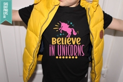 believe in unicorns Svg, Unicorn Svg Design Product Image 1