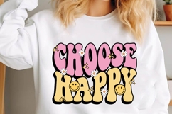 Choose Happy Svg, Motivation Svg Product Image 1