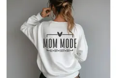 Mom Mode All Day Every Day Svg, Mother's Day Svg Product Image 3