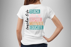 Teacher Life Svg, Teacher Gift Svg, Teacher Shirt Svg Product Image 2