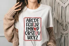 ABC I love you Svg, Valentine's Day Svg Product Image 3
