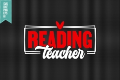 Reading Teacher Svg, Teacher Quotes Svg Product Image 3