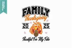 Family Thanksgiving 2025 Svg, Autumn Svg, Fall Svg Designs Product Image 1
