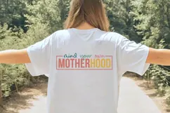 Mind Your Own Motherhood Svg, Funny Sarcastic Svg Product Image 2