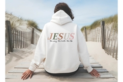 Jesus the way the truth the life Svg, God Svg, Bible Svg Product Image 3