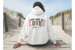 You Are So Loved Svg, God Svg, Bible Svg Product Image 3