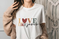 love like Jesus Svg, Christian Svg Product Image 3