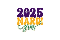 2025 Mardi Gras Svg, Mardi Gras Svg Product Image 3